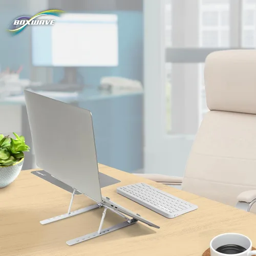 Miniatura 4 de BoxWave Soporte y soporte compatible con ASUS ROG Flow Z13 (2022) - Soporte compacto QuickSwitch, elevador plegable portátil de visión multiángulo
