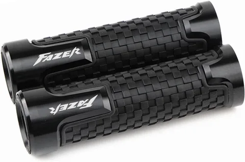 Empuñaduras de manillar de motocicleta para Yamaha FZ1 FZ1S FZ1N FAZER FZ6 S2 FZ8N FZ8S FZ8S FZ8 FAZER XJ6 22MM motocicleta aluminio manillar Negro