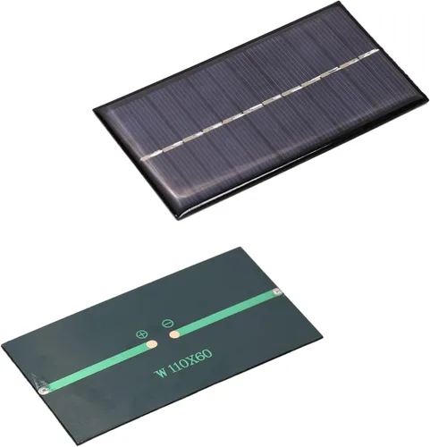 Miniatura 27 de Bettomshin 1 unidad de 9 V y 2 W, mini paneles solares, células solares policristalinas, módulo de panel micro solar para juguetes eléctricos 1