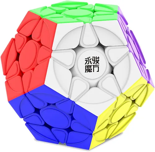 Miniatura 3 de Willking Qiyi Megaminx Cubo esculpido sin calcomanías 3x3 Pentagonal Dodecaedro Speed Cube Puzzle Toy (versión Qiheng S)