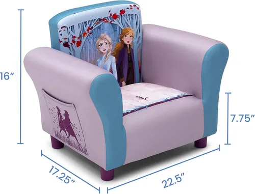 Miniatura 3 de Delta Children - Silla tapizada, Frozen II (Disney)