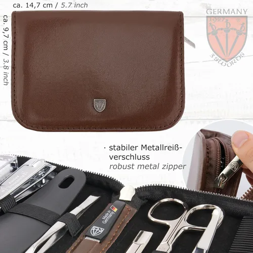 Miniatura 5 de 3 Swords Germany - Juego de 10 piezas de manicura y pedicura de calidad de marca para cuidado profesional de uñas de dedos y pies, pinzas