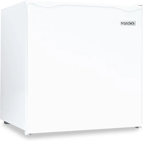 Miniatura 13 de Igloo Refrigerador compacto de una sola puerta de 3.2 pies cúbicos con congelador, estante de vidrio deslizante, perfecto para hogares, oficinas