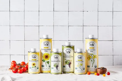 Miniatura 8 de La Tourangelle, Aceite de semilla de uva prensado con expulsor, aceite de cocina neutro de alto calor, sazonado de hierro fundido, también ideal