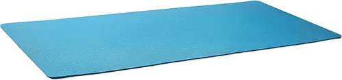 Miniatura 5 de Amazon Basics - Alfombra de yoga y ejercicio de 1/4 de pulgada de grosor, de TPE, con correa de transporte