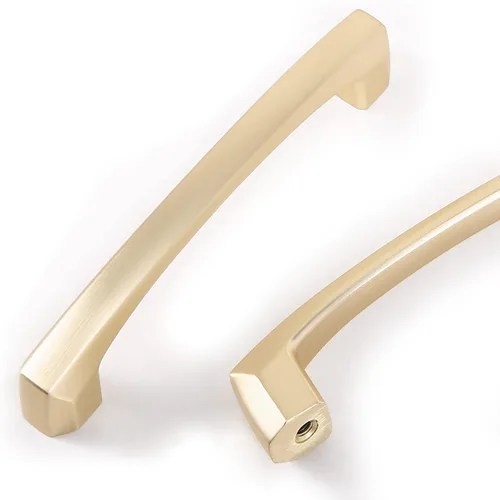 Miniatura 16 de COTYKILEY - Paquete de 10 manijas de gabinete de cocina color latón envejecido de 3 pulgadas (76mm), accesorios dorados para gabinetes de cocina
