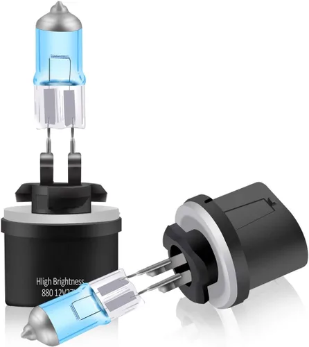 Miniatura 8 de DZG - Bombillas halógenas para faros delanteros H8 35W PGJ19-1 5500K, color blanco cálido, para haz alto y bajo, bombillas para niebla, paquete de 2