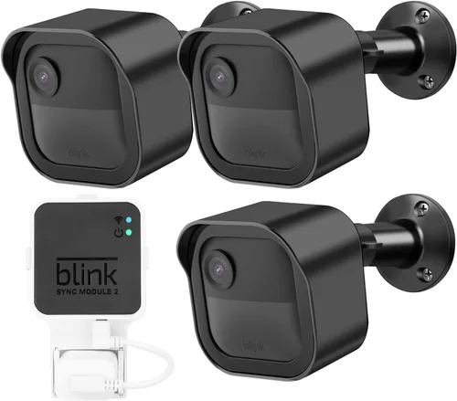 Miniatura 8 de Soporte de pared para cámara al exterior de Blink, carcasa protectora impermeable con recorte de carga para la nueva Blink Outdoor 4