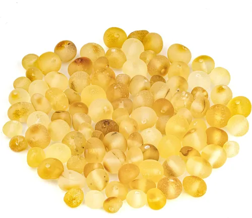 Miniatura 15 de Cuentas de ámbar estilo barroco, pulido y crudo, piedra báltica 100% natural, 0.197-0.236 in, suelta con agujeros perforados, varios colores - Amber