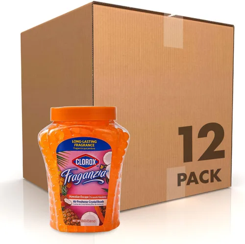 Miniatura 27 de Clorox Fraganzia Crystal Beads Ambientador con aroma hawaiano de escape, desodorante de habitación de larga duración, cuentas de gel eliminador