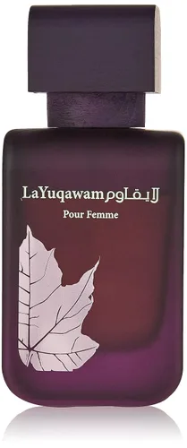 Rasasi La Yuqawam - Eau de Parfum 75ML (2.5 oz) - Perfume árabe exclusivo para mujeres, un delicioso perfume de larga duración para frescura todo el