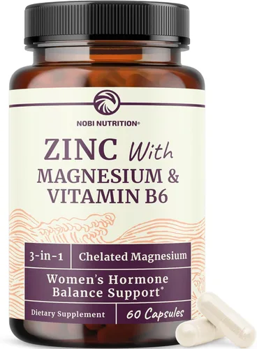 Miniatura 13 de Magnesio Zinc y Vitamina D3 Complejo de 260MG Citrato Mag de alta absorción, glicinato y malato Soporte para la salud muscular, función