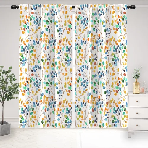 Miniatura 49 de Cortinas de cocina de estilo granja occidental con bolsillo para cortinero, pequeñas y cortas, estilo café rústico, cabaña, puerta de granero