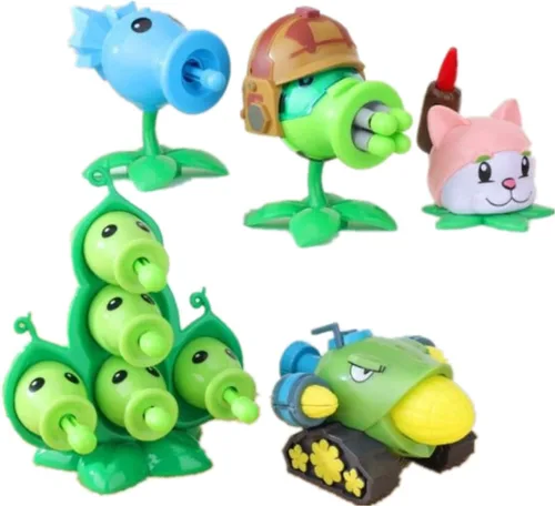 Miniatura 5 de JHESAO 1 pieza de juguetes de plantas y zombis, figuras de acción Zombies PVZ, juego de juguetes de 1 serie 3, grandes regalos para niños