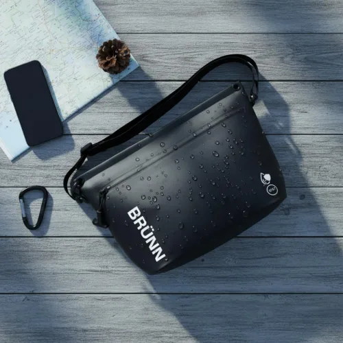 Miniatura 7 de BRÜNN Bolsa seca impermeable Bolsa seca flotante con clasificación IPX7 con bolsillo con cremallera, organizador de equipo duradero, ligero y a