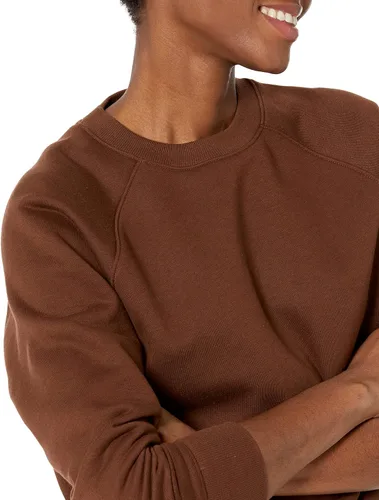 Miniatura 3 de Tienda Essentials Sudadera de manga larga con cuello redondo y ajuste holgado para mujer (disponible en tallas extragrandes)