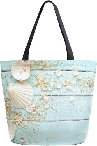 Miniatura 18 de Naanle Bolsa de lona de África grande para mujer, bolsa de hombro casual, bolsa de algodón para exteriores, reutilizable, multiusos, resistente