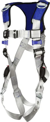 Miniatura 3 de 3M DBI-Sala ExoFit X100 - Arnés de seguridad de recuperación de chaleco cómodo, protección contra caídas, ANSI, OSHA, anillos en D de hombro