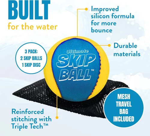 Miniatura 4 de Activ Life - Pelotas de agua más grandes de 3 pulgadas, pelota de rebote de agua para piscina, juguetes de playa para amigos, familia, niños