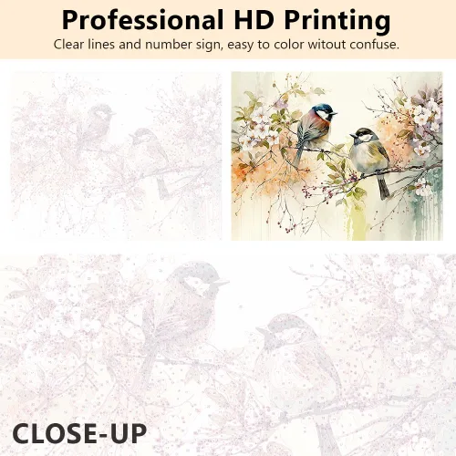 Miniatura 5 de TUMOVO Kits de pintura por números para adultos, diseño de acuarela, para niños, kits de pintura por números, kits de pintura por números, pintura