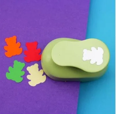 Miniatura 21 de Fascola Perforadora de papel de 5/8 pulgadas, para álbumes de recortes, grabado, corte de niños, perforadora hecha a mano (mariposa 1)
