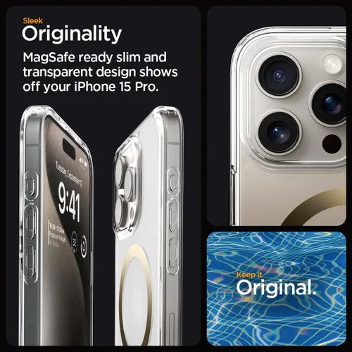 Miniatura 212 de Spigen Funda para iPhone 13 Mini, ultra híbrida MagFit [antiamarilleo] [compatible con Magsafe] - Transparente
