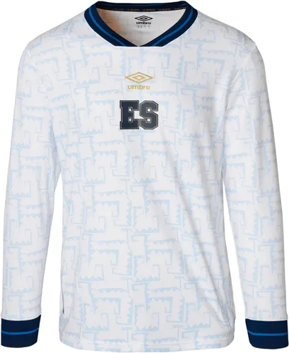 Miniatura 10 de Camiseta de fútbol Umbro para hombres 23/24 del equipo nacional de El Salvador