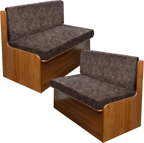 Miniatura 91 de Fundas de cojín tipo cuero para sofá, juego de fundas protectoras de muebles para sillón seccional, sofá biplaza de tela de elastano elástica