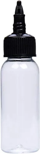 Miniatura 6 de Botellas vacías de tinta de tatuaje de 1.0 fl oz, 12 unidades, tapa giratoria de tatuaje de 1 onza, contenedor de pigmentos de tatuaje, accesorios