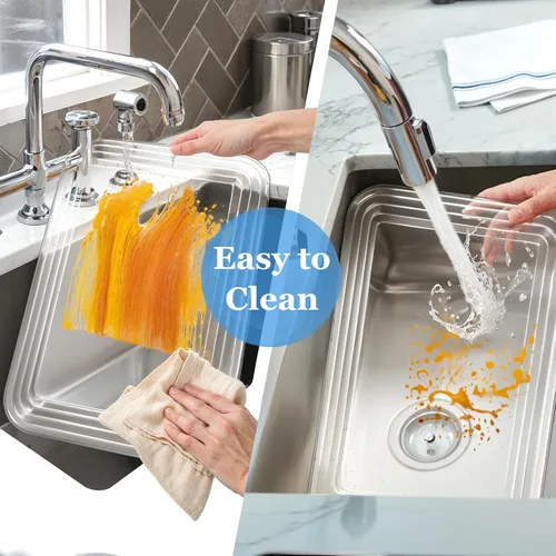 Miniatura 4 de SUT Paquete de 4 bandejas transparentes para servir para entretenimiento, bandejas para servir de 16" x 11" para aperitivos, frutas, galletas