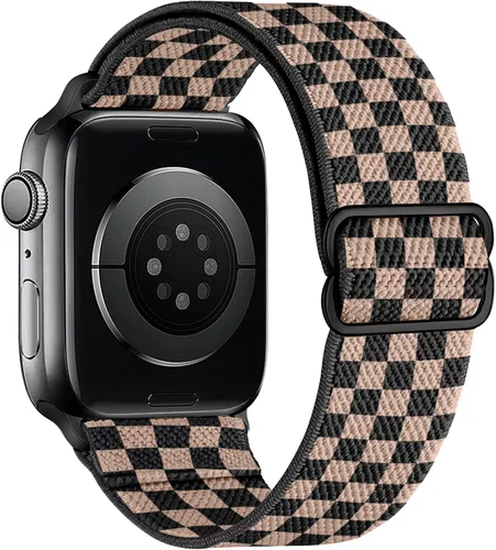 Miniatura 21 de Correas elásticas de nailon compatibles con Apple Watch de 1.496 pulgadas, 1.575 pulgadas, 1.614 pulgadas, 1.654 pulgadas, 1.732 pulgadas, 1.732