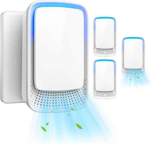 Ionizadores de aire para el hogar, enchufe de iones negativos para dormitorio, estudio, oficina, gimnasio, hotel, cocina, mini filtro de aire