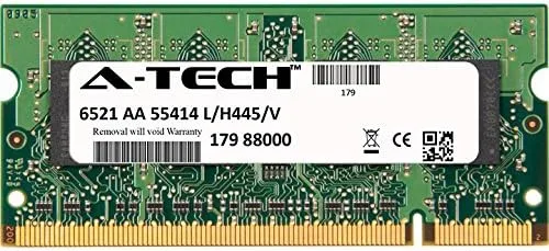Memoria RAM de 2 GB para HP-Compaq EliteBook Series 2530p 2730p 6930p 8530p 8530w 8730w. Memoria RAM SO-DIMM DDR2 no ECC PC2-6400 800 MHz. Marca