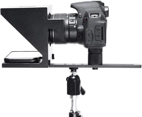 Miniatura 5 de El teleprompter personal compacto original para producción de video. No requiere estudio. Perfecto para réflex digital, cámaras web y cámaras
