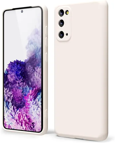 Miniatura 286 de oakxco Funda para teléfono Samsung Galaxy S21 Ultra con agarre de silicona líquida, bonita funda delgada y delgada de goma suave de TPU lisa
