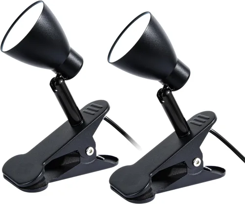 Miniatura 12 de Lámpara de lectura con clip de CeSunlight, lámpara de abrazadera para escritorio, 3000 – 6500K, temperatura de color ajustable, 6 modos