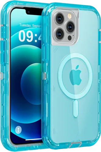 Miniatura 60 de Follaroma para iPhone 17 Pro Max, Funda Compatible con MagSafe, Funda Magnética Transparente de Doble Capa, Funda Resistente Anti-Caída y a Prueba