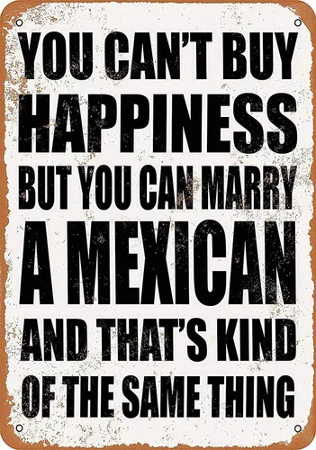 Miniatura 7 de Sign You Can't Buy Happiness BUT You CAN Marry a Czech - Letrero de metal divertido de metal de 8 x 12 pulgadas para bar, pub para interiores