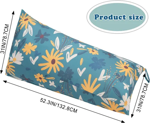 Miniatura 2 de LOLOMLO Funda para puf de almacenamiento de animales de peluche, 52 x 31 pulgadas, puf extra grande con cremallera YKK, sofá de asiento sentado