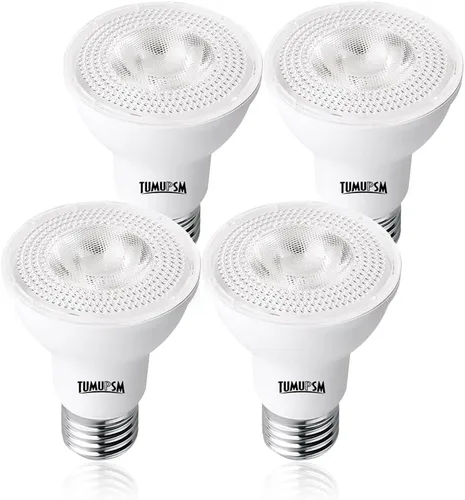 Bombillas LED PAR20 regulables 3000 K blanco cálido, bombilla de inundación E26 de 7 W, 600 lúmenes, equivalente a 50 W 60 W, equivalente a