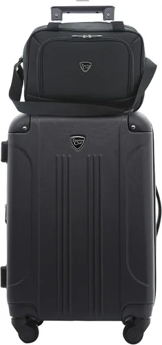 Miniatura 7 de Travelers Club Sky+ - Juego de equipaje, Negro