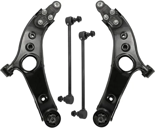 Miniatura 151 de Detroit Axle - Brazos de control superiores traseros para Chrysler 300 Dodge Challenger Charger Magnum, reemplazo del conjunto de brazos de control