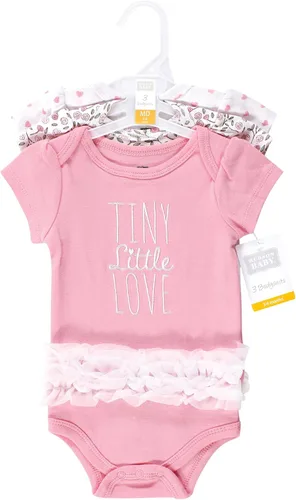 Miniatura 198 de Hudson Baby baby-girls Cotton Bodysuits 3-pack