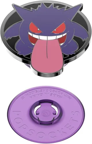 Miniatura 4 de PopSockets Agarre adhesivo para teléfono, soporte, soporte para teléfono, Pokemon - Sombra nocturna Gengar Noche de Gengar