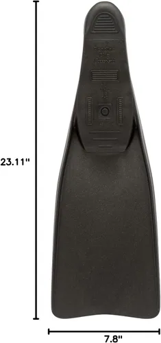 Miniatura 7 de Cressi Aletas de pie completo para esnórquel, buceo y natación - Ligeras, cómodas y fáciles de usar - Clio - Fabricadas en Italia Negro