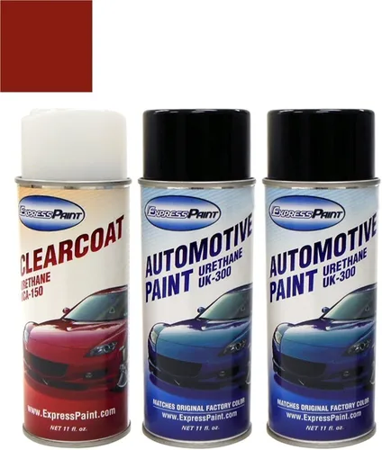 Pintura de retoque automotriz para GMC Acadia - Red Jewel Tintcoat Tricoat 80/WA301N - Paquete todo incluido 80/WA301N (2008-2011) Rojo Jewel