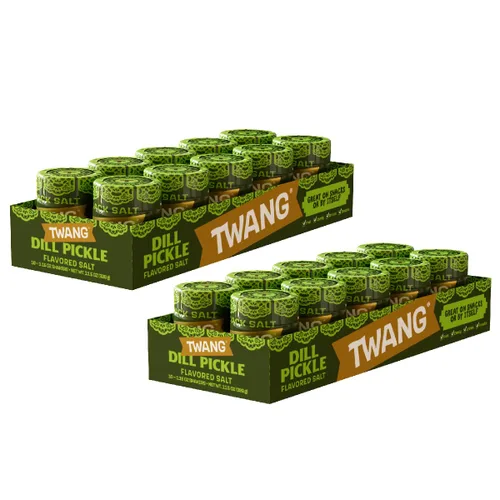Miniatura 13 de Twang erz Chile-Lime condimento sal para aperitivos, coctelera de 1.15 onzas (paquete de 10)