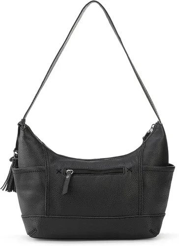 Miniatura 3 de The Sak Bolso Hobo Kendra para mujer en cuero, Negro II, talla única