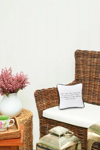 Miniatura 3 de C&F Home Almohada decorativa de 10 x 10 pulgadas con diseño de Crazy Story Funny Humor para todas las estaciones, decoración para el hogar, sala