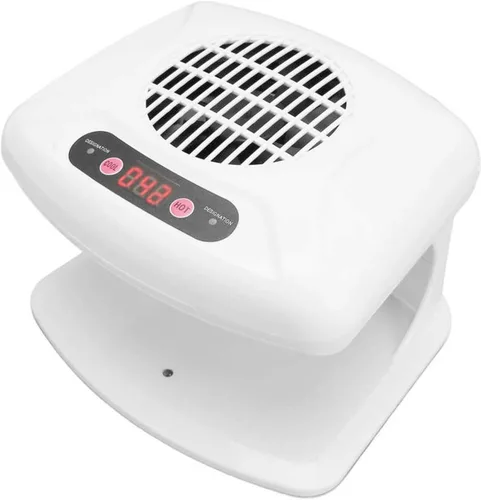 Miniatura 8 de Secador de uñas para esmalte regular de 300 W, ventilador de secado de uñas 2 en 1 con sensor automático, aire caliente y frío, secador de uñas